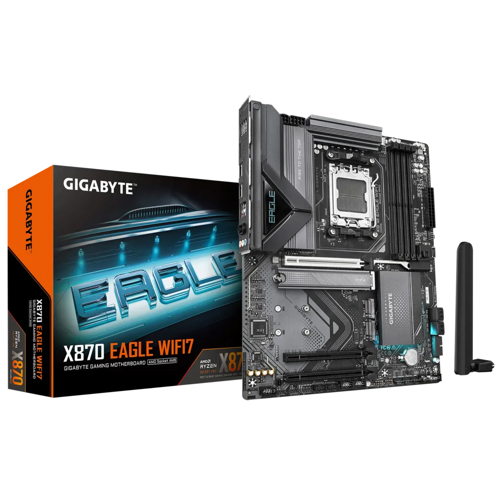 GIGABYTE X870 EAGLE (Wi-Fi 7) AMD AM5 DDR5 GIGABYTE X870 EAGLE (Wi-Fi 7) AMD AM5 DDR5